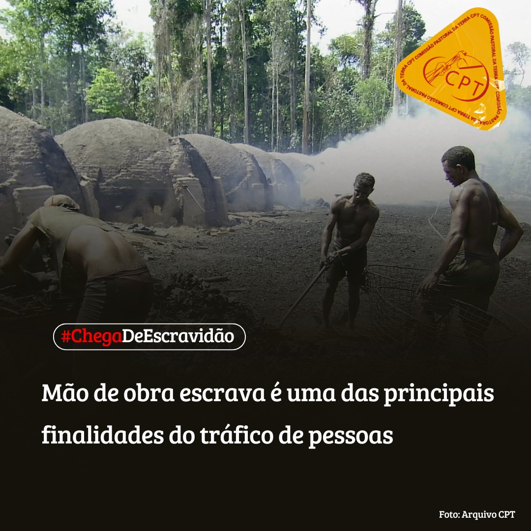 Mão de obra escrava é uma das principais finalidades do tráfico de pessoas