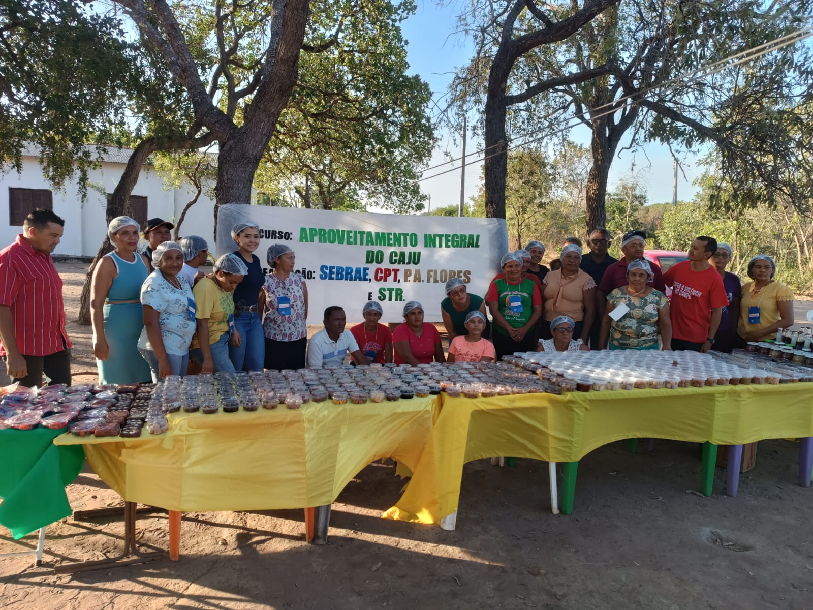 Beneficiamento de frutos do cerrado é tema de oficina no assentamento Flores em Uruçuí-PI